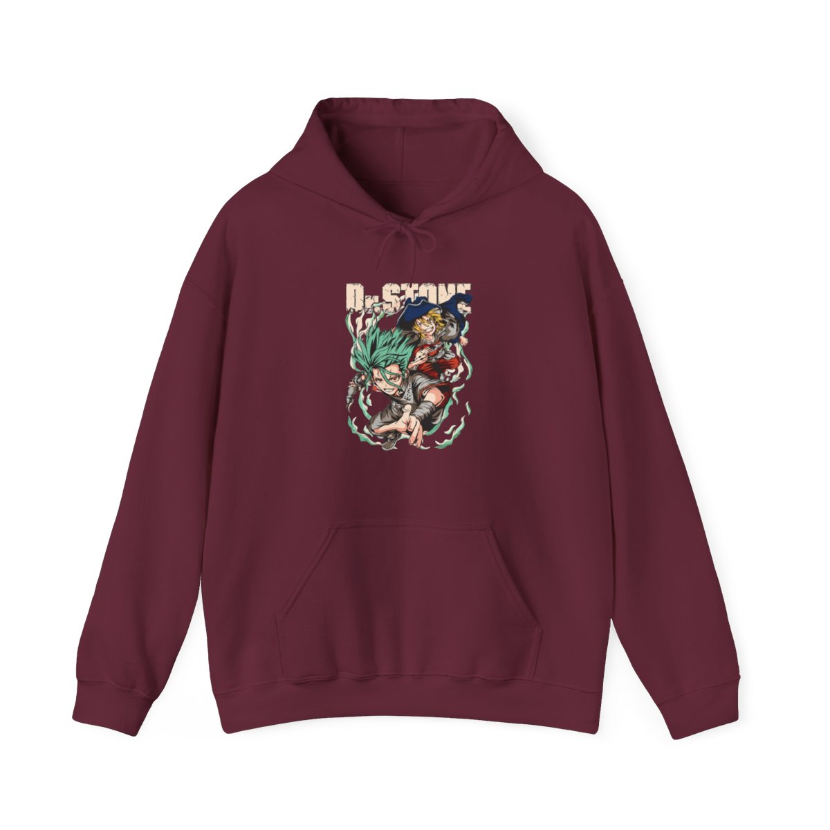 Senku & Ryusui Dr. Stone Science Voyage Premium Hoodie - alternate angle 3, merchandise