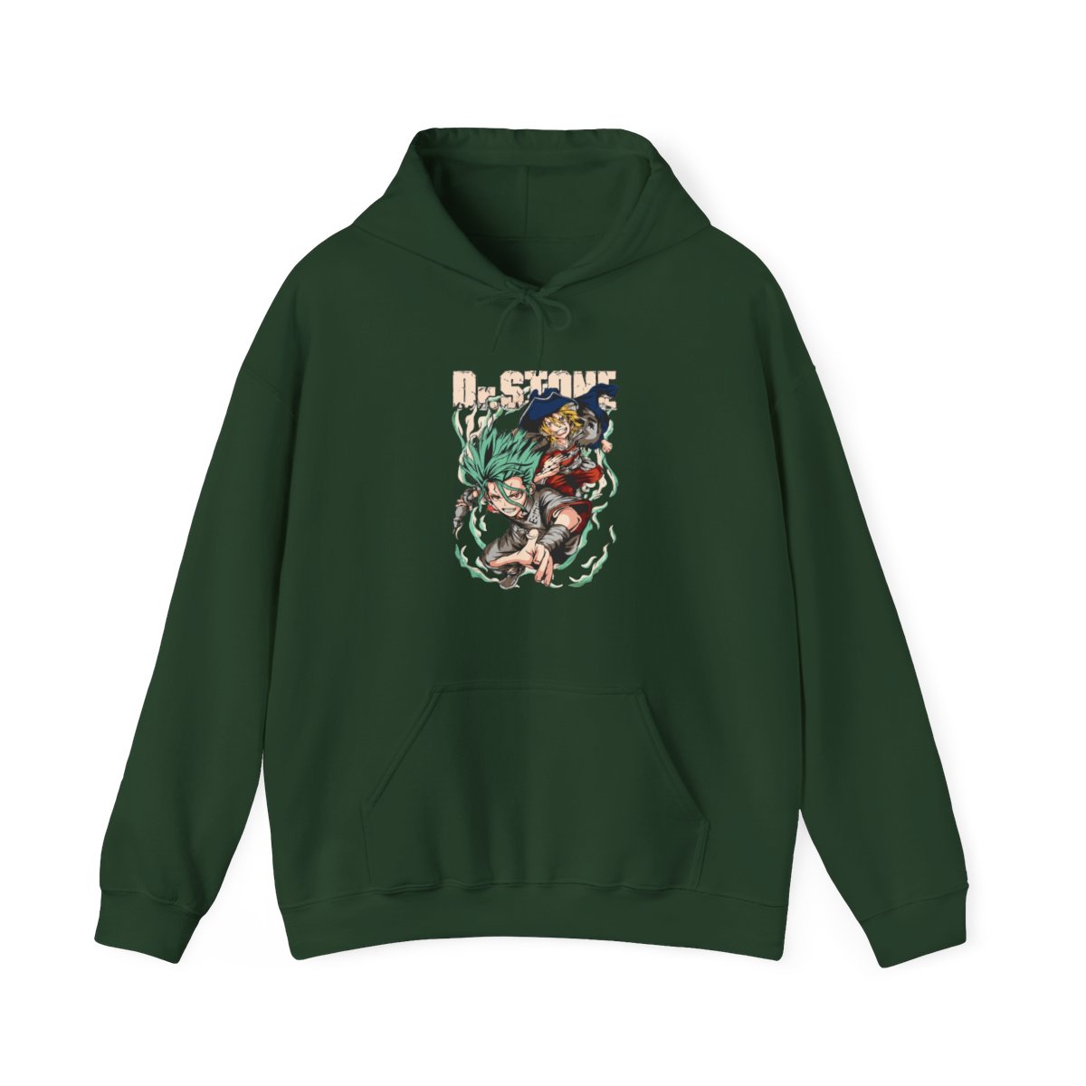 Senku & Ryusui Dr. Stone Science Voyage Premium Hoodie - alternate angle 5, merchandise